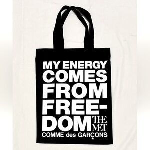 COMMES des GARCONS x The Met 2017 SHOW TOTE BAG REI KAWAKUBO
